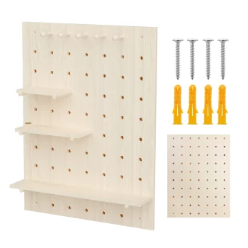 Koka sienas organizators Maclean MC-131 WD, 60x80 cm