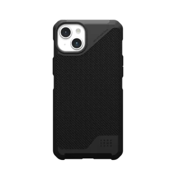 Apple iPhone 15 Plus 6.7'' UAG Metropolis Lt Magsafe Hard Case Cover, Kevlar Black | Чехол Кейс Кабура...