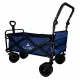 Складная пляжная тележка Ikonka LUARO KX2841 с крышей и сеткой, 120 л,...