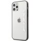 Чехол Mercedes AMG Metallic Painted для iPhone 12 Pro Max, прозрачный/черный