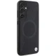 BMW для Samsung Galaxy S24 чехол Leather Half Textured & Circle MagSafe, черный