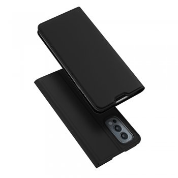 OnePlus Nord 2 5G DUX DUCIS Magnetic Book Case Cover, Black | Telefona Vāciņš Maciņš Apvalks Grāmatiņa