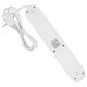 Сетевой фильтр Maclean MCE395 W, 5 розеток, 3x USB, 1.5м, Белый