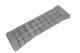 Garden Chaise Lounger Quilted Pillow Folding Chair Cushion, Gray