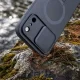 Tech-Protect Kevlar Aura MagSafe vāciņš priekš iPhone 17 Pro / 18 Pro ar statīvu, tumši zils