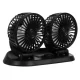 Xtrobb 00023222 dubultais auto ventilators 12V, melns