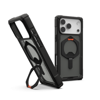 Чехол UAG Plasma XTE MagSafe для iPhone 17 Pro Max – чёрный и оранжевый