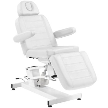 Azzurro 705 1 Motora Elektriskais Kosmētikas Krēsls Balts | Motor Electric Cosmetic Chair White