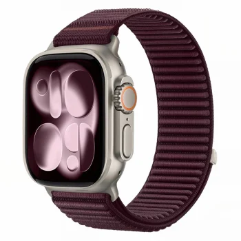 Tech-Protect NylonLoop kellarihm Apple Watch 40 / 41 / 42 mm, bordoopunane