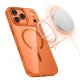 Tech-Protect MagMat MagSafe vāciņš iPhone 17 Pro Max, caurspīdīgs oranžs