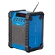 Celtniecības radio Denver WRB-60 FM / Bluetooth, zils/melns