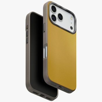 Uniq Lyden DS vāciņš iPhone 17 Pro, dzelteni pelēks