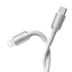 Joyroom S-A51 30W USB-C uz Lightning kabelis (1.2m), gaiši pelēks