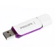USB-флешка Philips Snow Edition 64 ГБ USB 2.0, белая / фиолетовая
