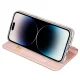 Чехол-книжка Dux Ducis для iPhone 15 Pro Max Skin Pro, розовый