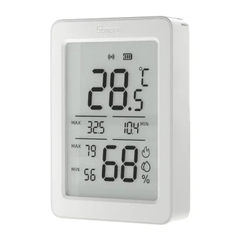 Sonoff Zigbee LCD viedais temperatūras un mitruma sensors