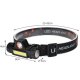 Usb Led Lukturis L18371 | Headlamp