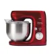 Планетарный миксер WRK1250 chef, 800 Вт, красно-серебристый