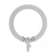 Gredzenveida LED lampa Newell RL-18A WB (3200-5500 K) ar statīvu un pulti, Arctic White