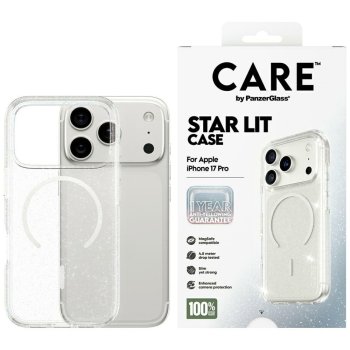 PanzerGlass iPhone 17 Pro vāciņš Urban Explorer MagSafe, caurspīdīgs ar spīdumiem