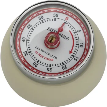 Zassenhaus Speed Kitchen Timer, Cream