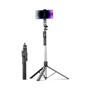 Orico SPM190 pašbildes nūja un statīvs ar 1/4" vītni un Bluetooth 5.2, melna