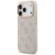 Чехол Guess 4G PU Classic Logo MagSafe для iPhone 17 Pro, розовый