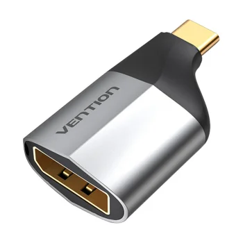 Адаптер Vention USB-C на DisplayPort TCCH0 4K 60Hz, черный