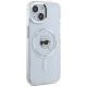 Чехол Karl Lagerfeld IML Metal Karl Head MagSafe для iPhone 15, Белый