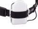 Pulksteņmeistara lupa - brilles ar 2 LED gaismām un 5 maināmām lēcām, melna/balta