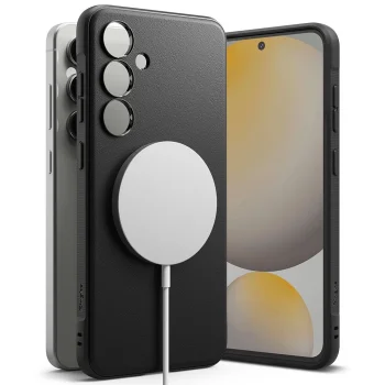 Ringke Onyx MagSafe telefona vāciņš maciņš Samsung Galaxy S24 FE - Melns | Phone case cover