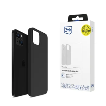 Чехол 3mk Silicone Case для iPhone 14 Plus, черный