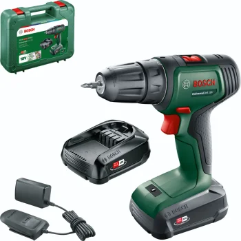 Аккумуляторная дрель-шуруповерт Bosch UniversalDrill 18V, 2x 1.5 Ач