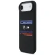 Чехол BMW M Silicon Horizontal Line MagSafe для iPhone Air, черный