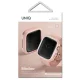 Apple Watch Series 4 / 5 / 6 / 7 / 8 / SE 44 / 45 mm Uniq Etui Moduo Cover Case, Blush-White | Vāciņš Maciņš...