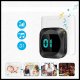 Waterproof Wireless Doorbell with Clock and Thermometer, 200m Range