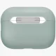 Чехол для наушников Uniq Lino Silicone для AirPods Pro 3, зеленый