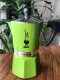 \'\'Bialetti RAINBOW\'\' Espresso Kafijas Vārāmā Kanna 1 Tasei, Zaļš | Moka Pot Coffee Maker