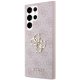 Чехол Guess 4G Big Metal Logo для Samsung Galaxy S23 Ultra, розовый