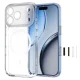 Чехол Tech-Protect MagPeak MagSafe CC для iPhone 18 Pro Max / 17 Pro Max, прозрачный