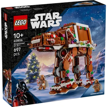 LEGO Star Wars 40806 Gingerbread AT-AT Building Set (697 Pieces)