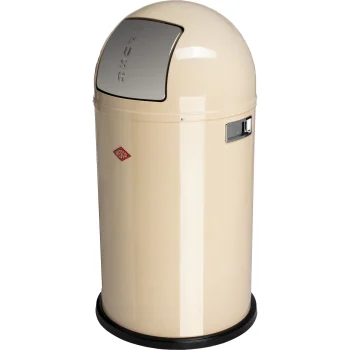 Wesco Pushboy 50L atkritumu tvertne, mandeļu bēša