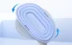 Kāju trenažieris MERACH MR-2522 ar LED displeju, White/Blue