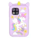 Детский игрушечный смартфон с камерой и картой 8 ГБ, единорог,...