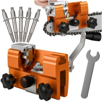 Bigstren 26297 Portable Manual Chainsaw Sharpener