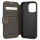 Чехол-книжка Guess 4G Big Metal Logo для iPhone 13 Pro Max, коричневый