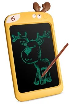 LCD Grafiskā Planšete Zīmēšanai Rakstīšanai 8.5", dzeltenais briedis | Graphic LCD Tablet