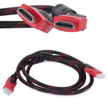 HDMI 2.0 kabelis 4K UHD 3D 1.8m, 18 Gbit/s ar neilona pinumu