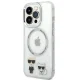 Чехол Karl Lagerfeld Karl & Choupette Aluminum MagSafe для iPhone 14 Pro Max