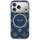 Guess IML Peony Dot MagSafe MagCase iPhone 17 Pro telefonam – zils | Phone Case Cover